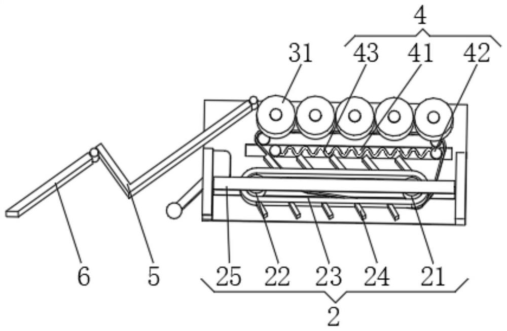 Electric automation material automatic placing and positioning device