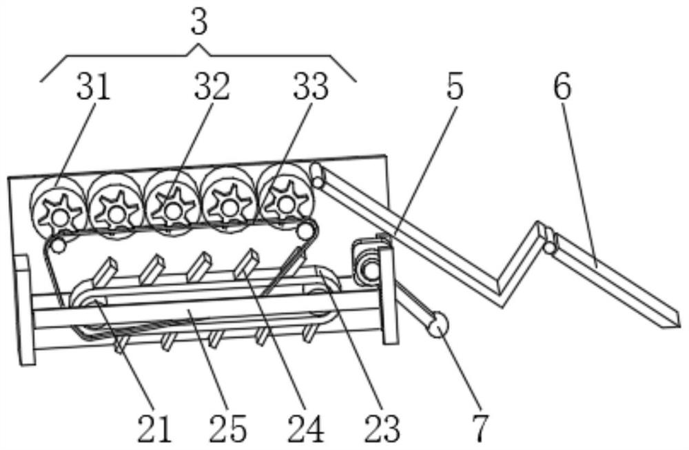 Electric automation material automatic placing and positioning device