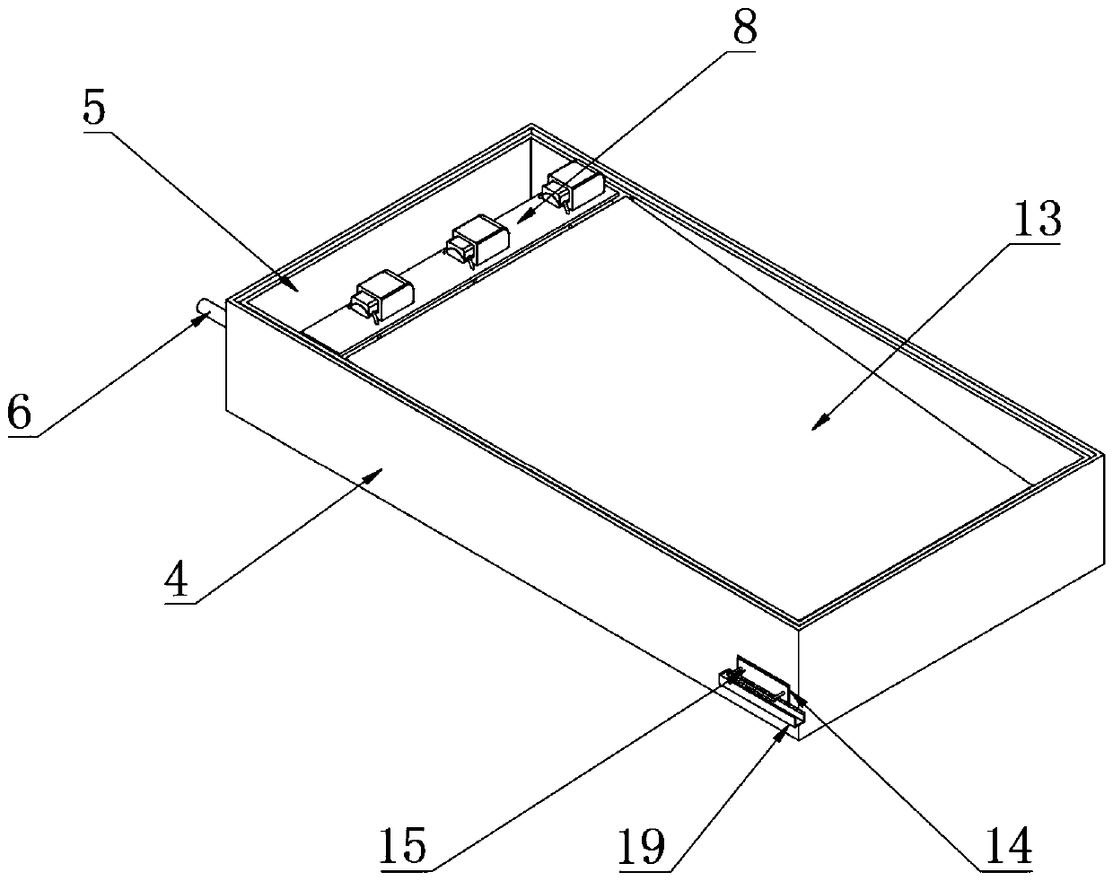 A CNC machine tool with stable use and high precision