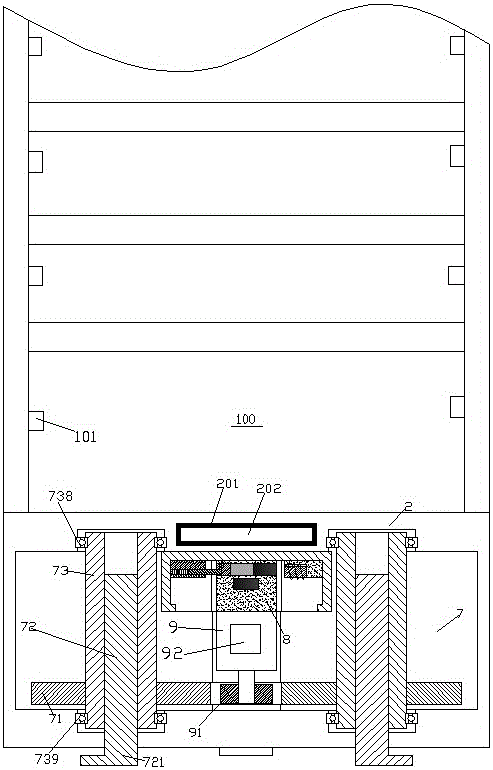 Electric switch cabinet equipped with lifting anchor components