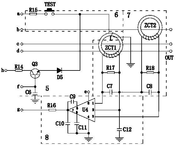 Intelligent leakage protection plug with leakage protection function failure re-protection function