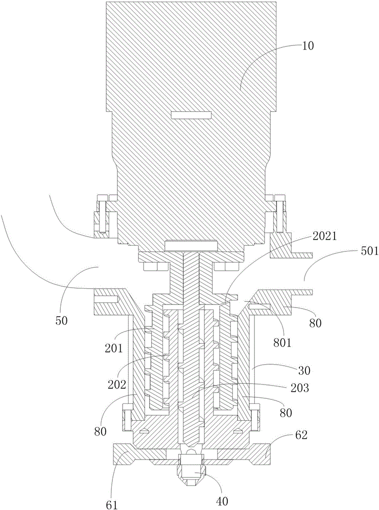 Multi-gyring extruder for 3D printing and control system