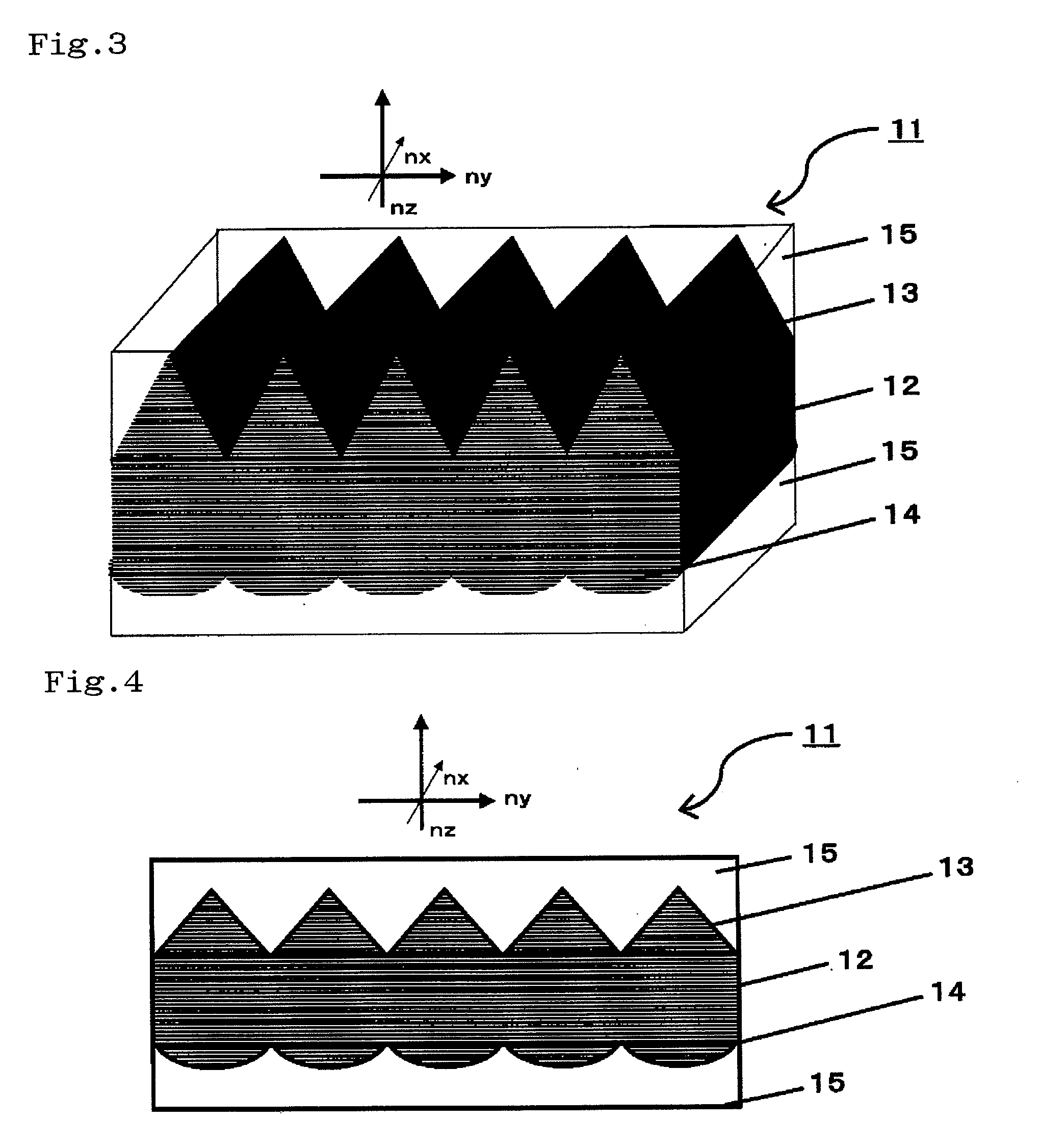 Polarizing element and liquid crystal display device