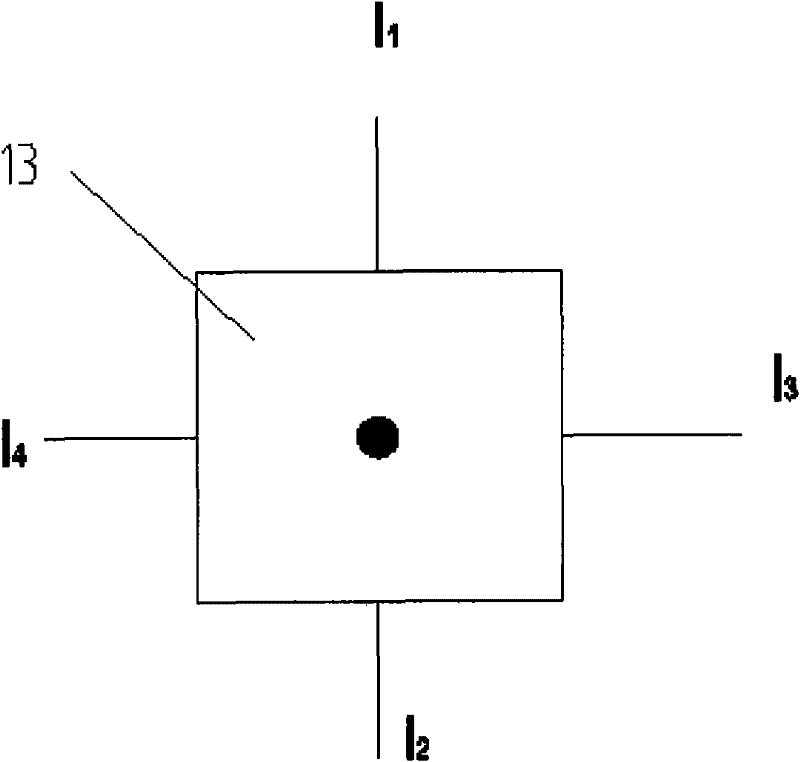 Dynamic angle measurement error detector used in photo-electric axial angle encoder