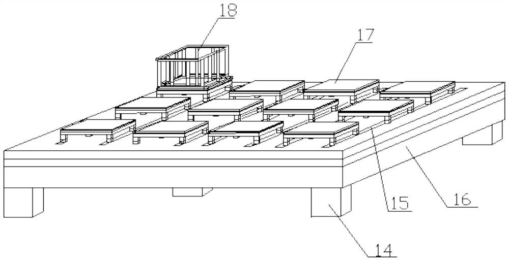 A finished product weighing device based on organic fertilizer production