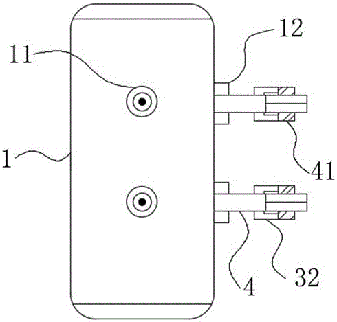 An intermittently pulled-off type cable wiring instrument for an electric power system