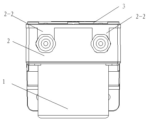 Peristaltic pump structure