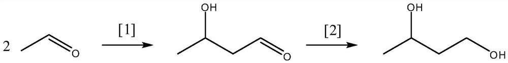 A kind of method for preparing 1,3-butanediol by using fixed bed continuous reaction