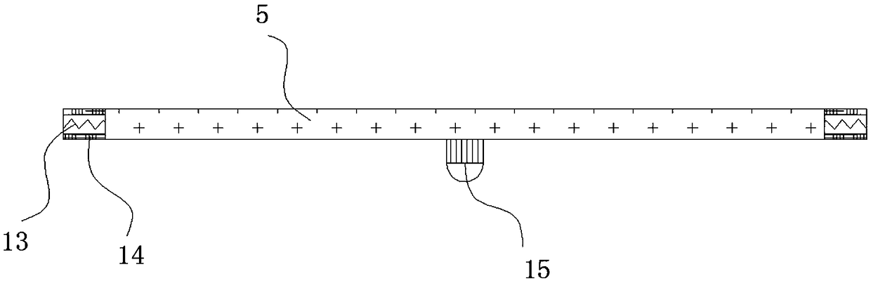 Rice screening device for removing impurities used in agricultural planting