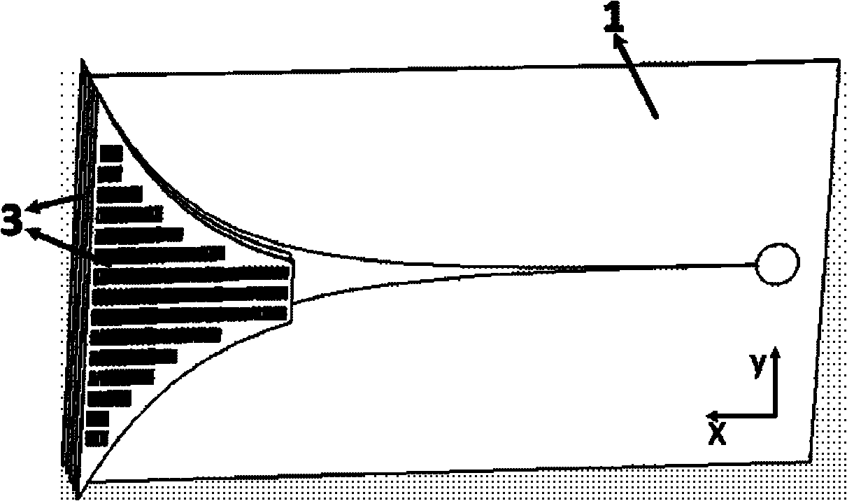 Broadband high-gain flat-plate Vivaldi antenna