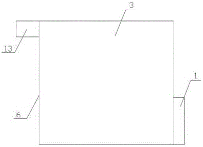 Curing barn structure with adjustable volume and use method thereof