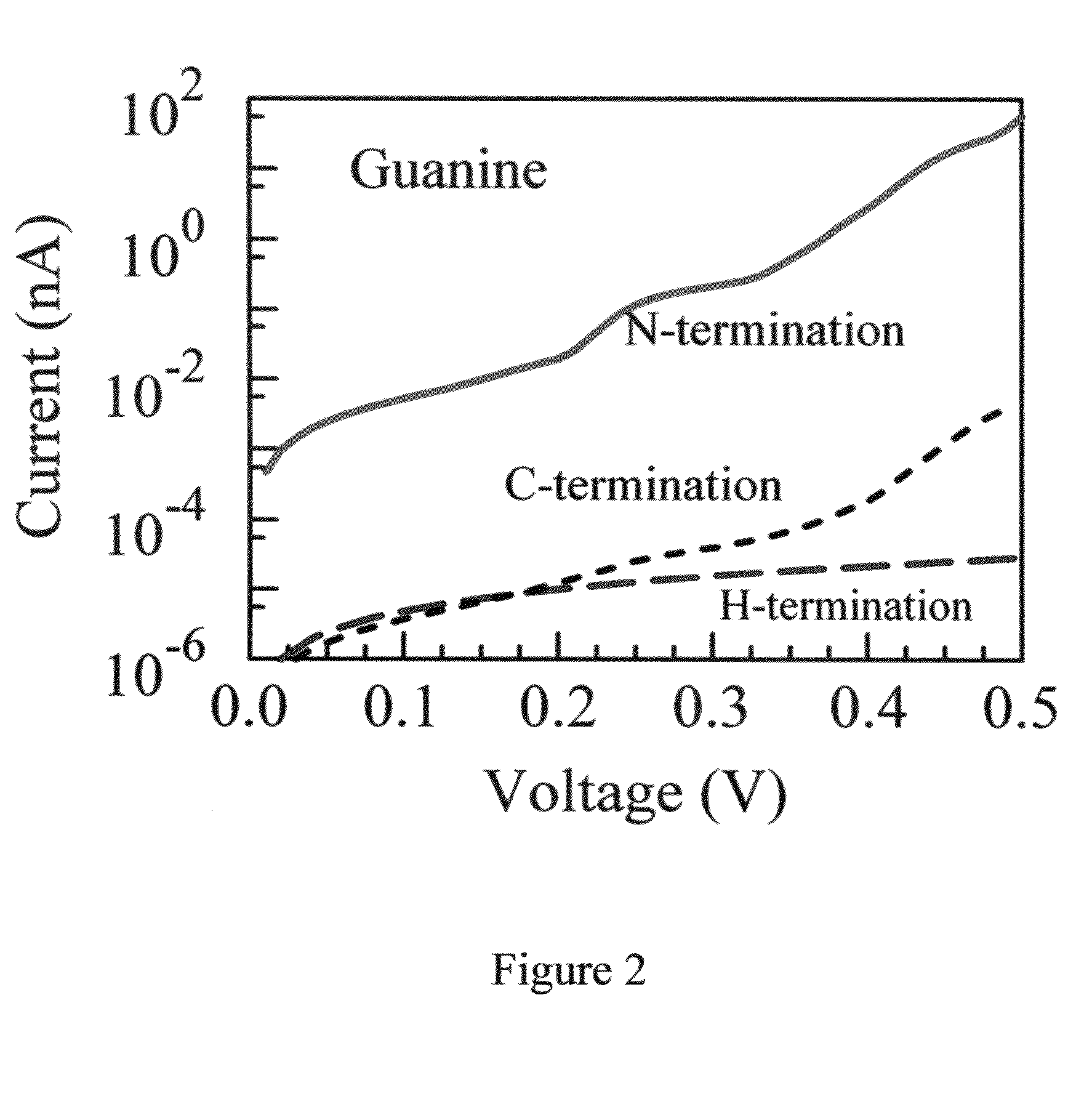 Nanoscopic electrode molecular probes