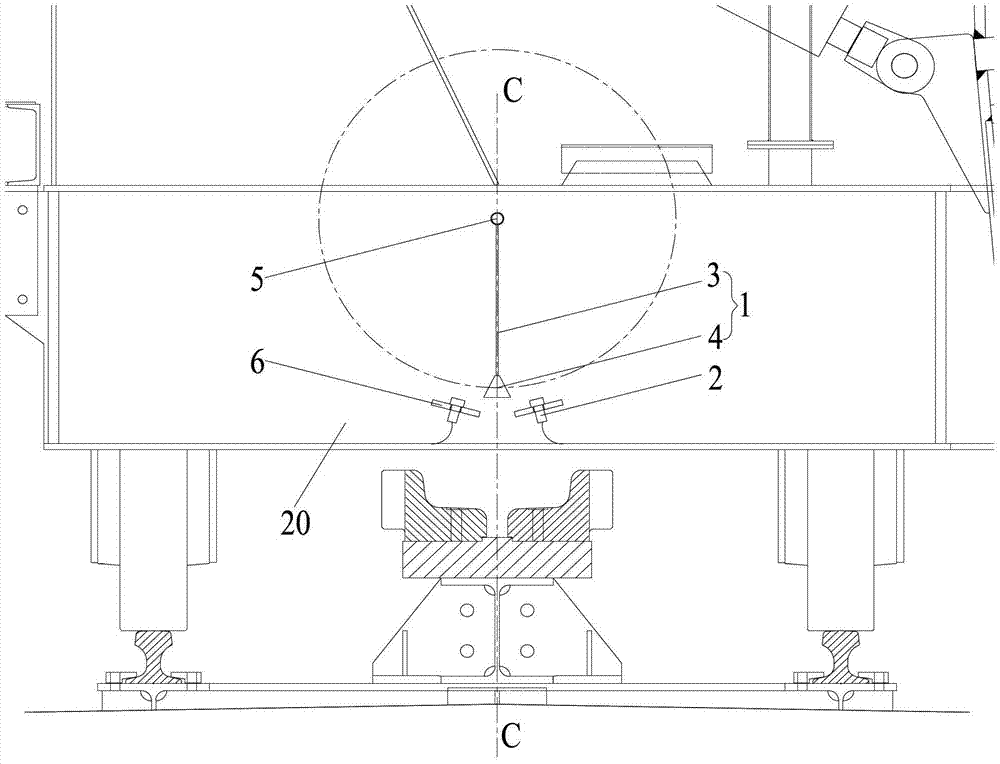 Tremble detection device for car pusher and car pusher