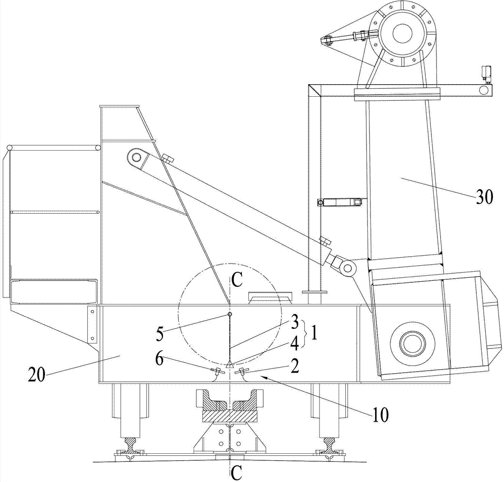 Tremble detection device for car pusher and car pusher