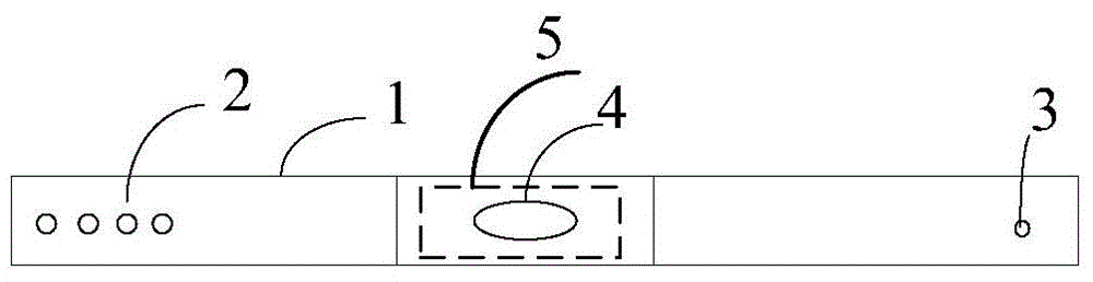 Monitoring device of blood parameters