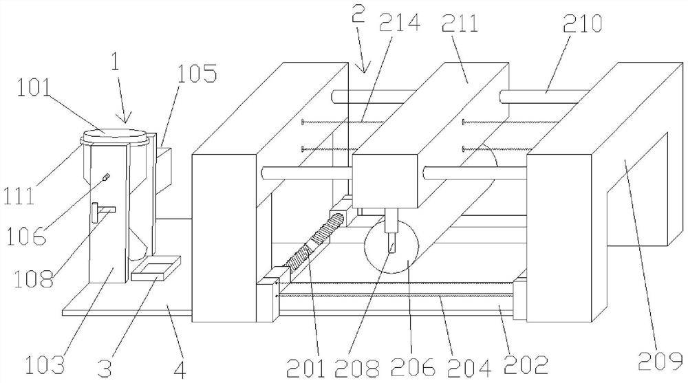 Forming equipment for asphalt mixture test piece and using method