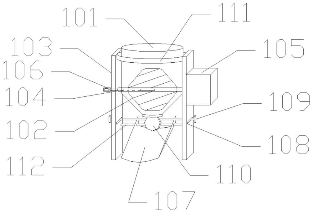 Forming equipment for asphalt mixture test piece and using method