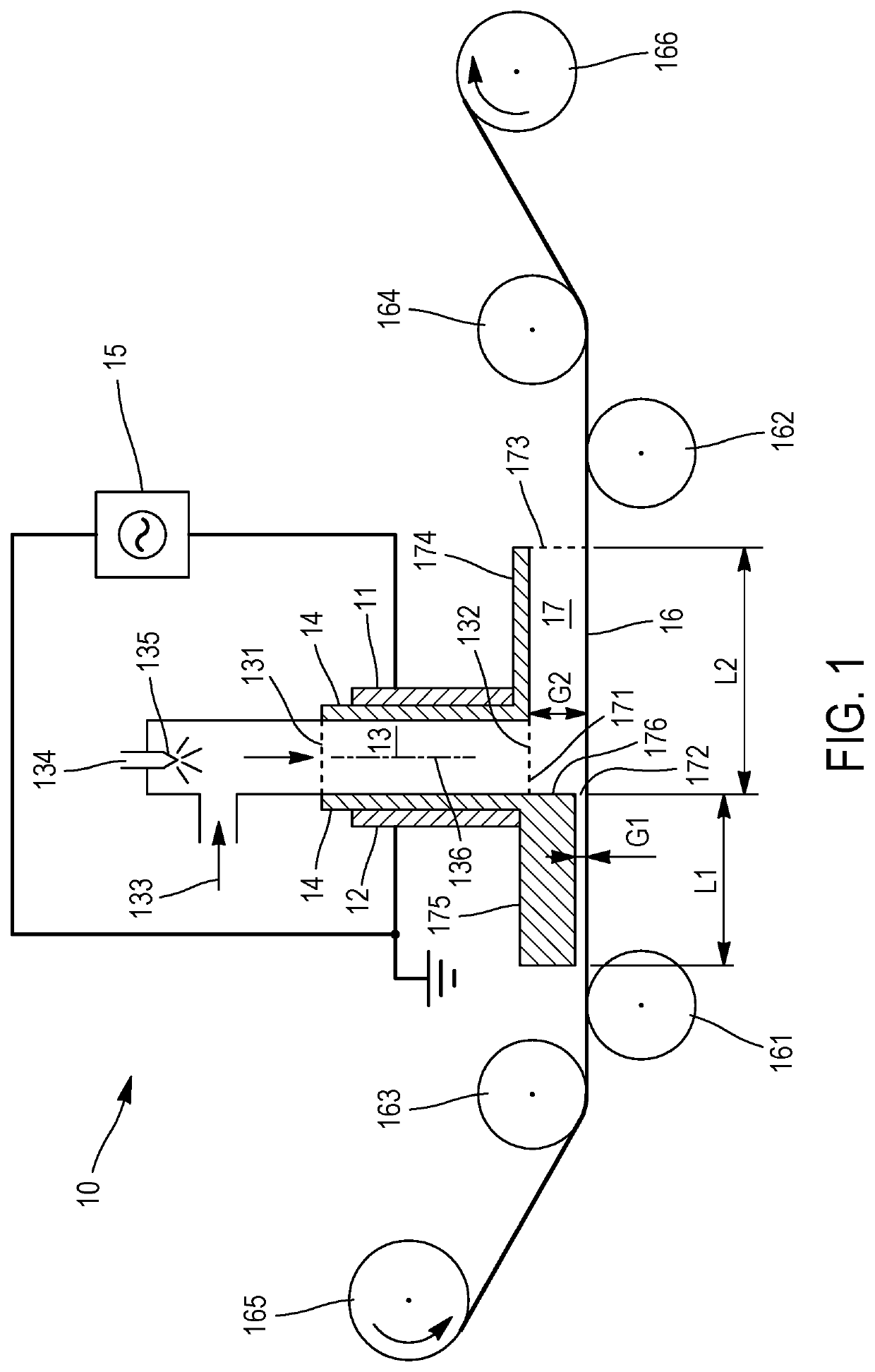 Apparatus for indirect atmospheric pressure plasma processing