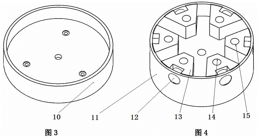 Combined piezoelectric power generation system