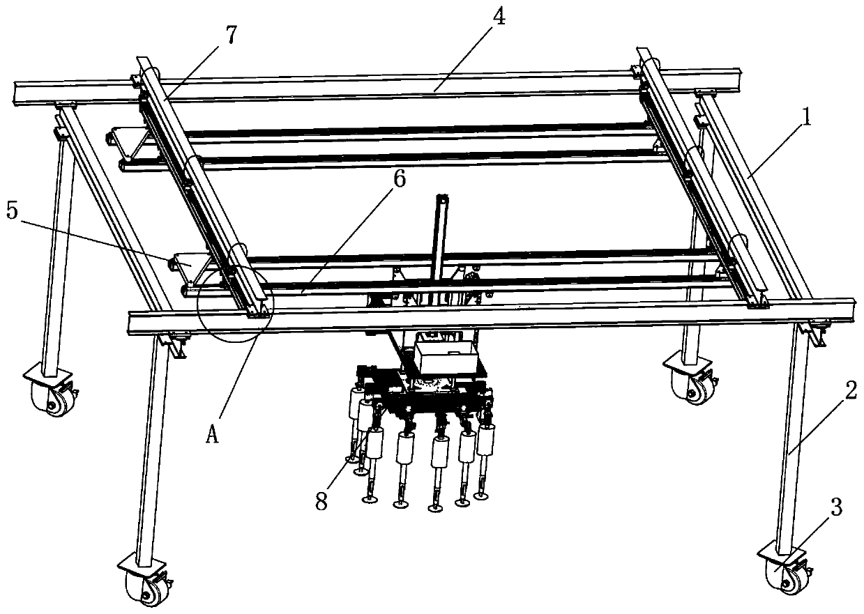 Removing device for wicker external branches