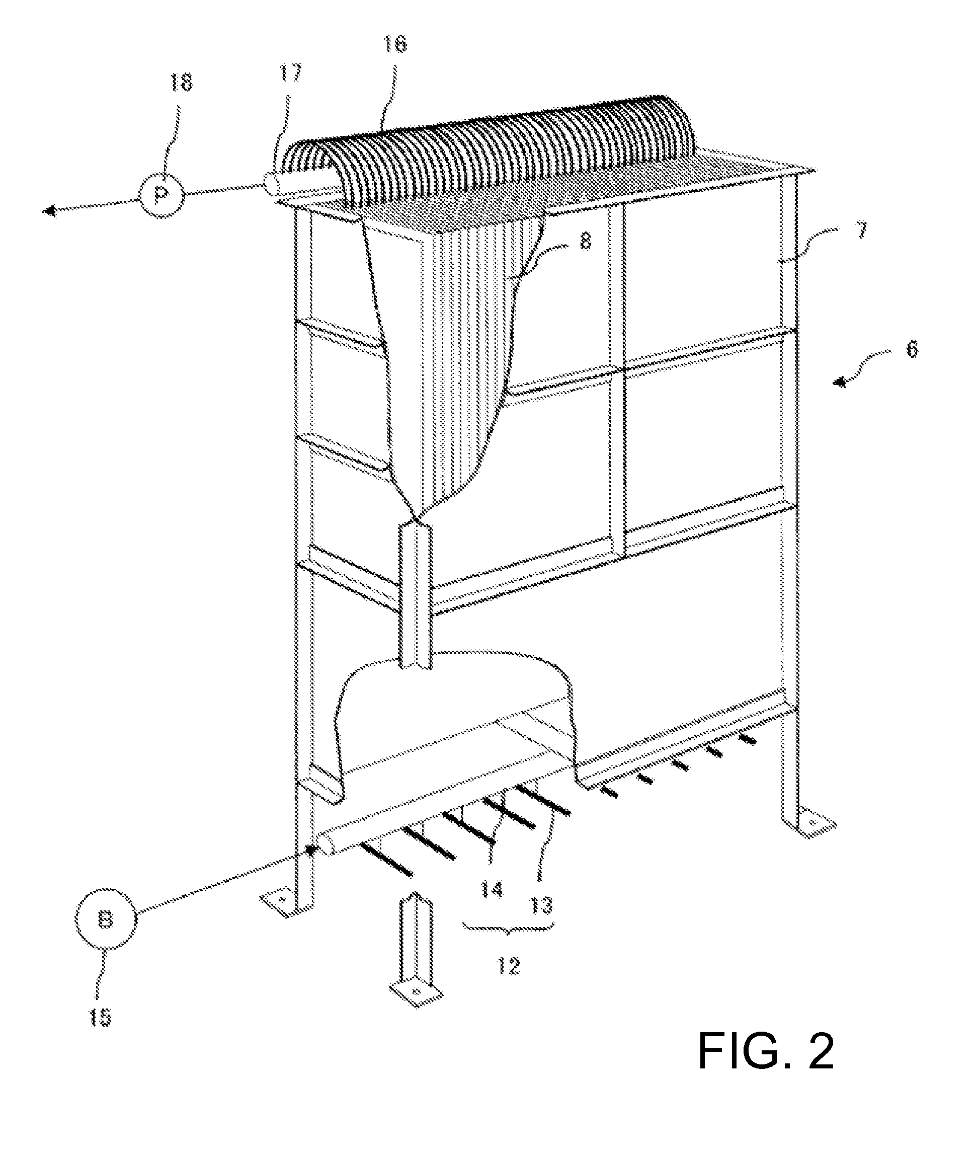 Membrane cartridge and membrane-cartridge production method