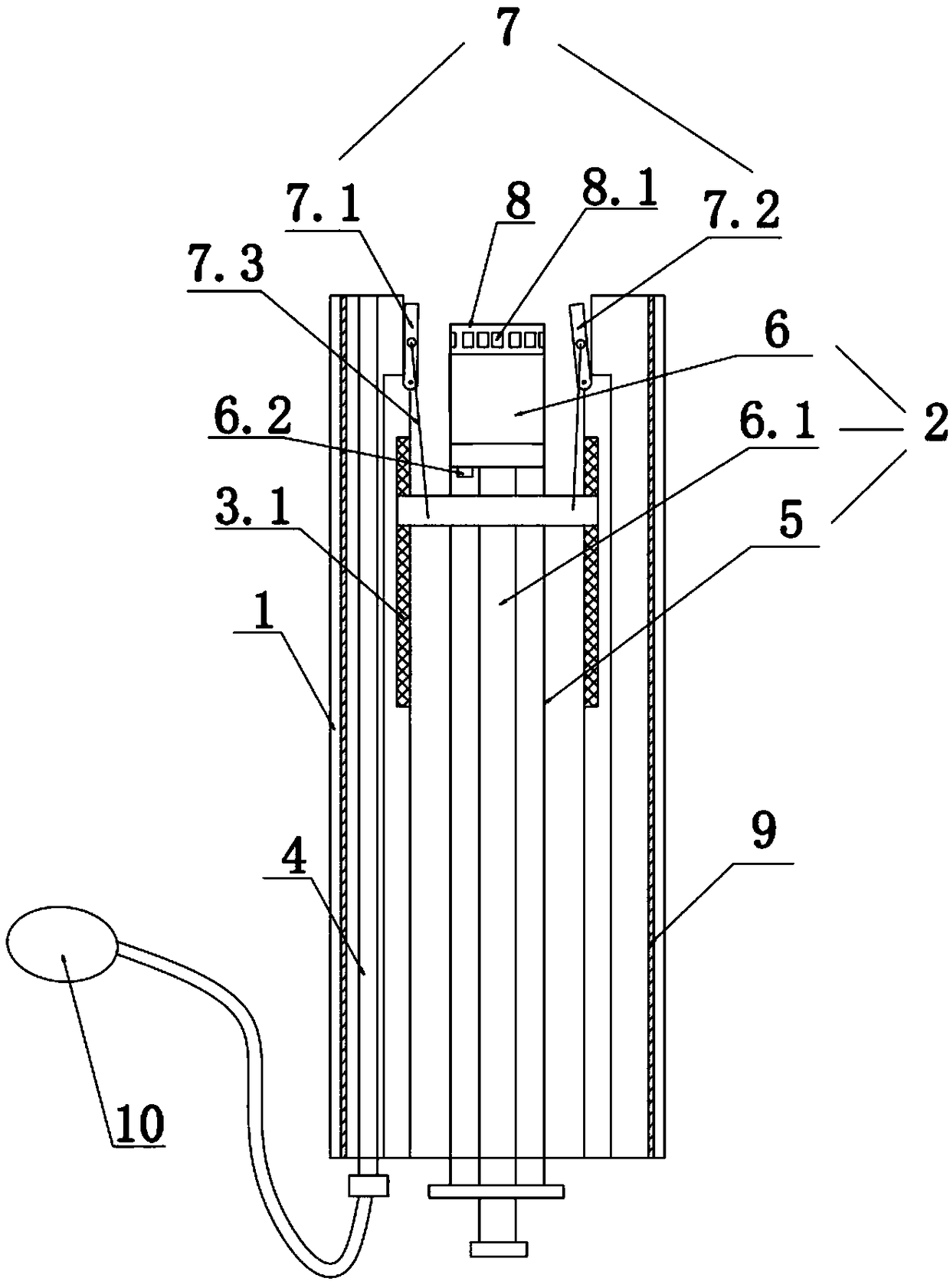 Applicator for gynecologic drug for external use