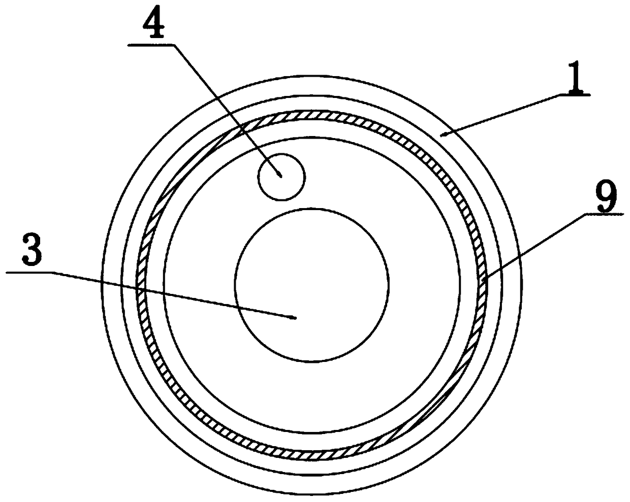 Applicator for gynecologic drug for external use