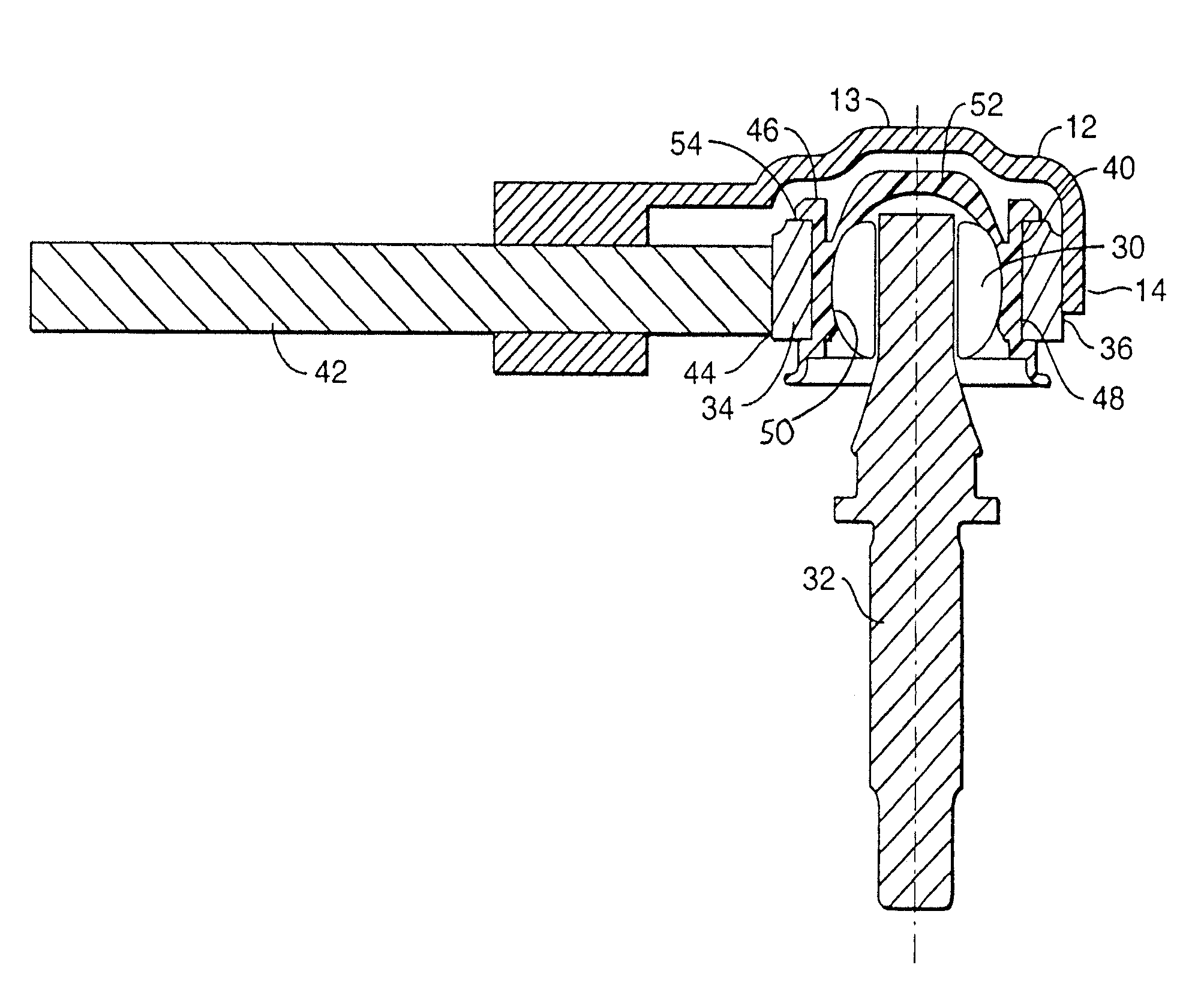 Protected stabilizer link or tie rod and ball race protecting cap