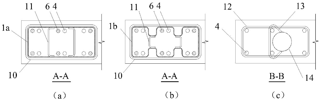 Constraining steel pipe lap joint structure for vertical prefabricated component