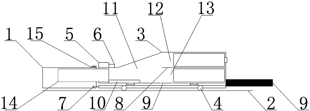 Unmanned aerial vehicle battery automatic changing device and method