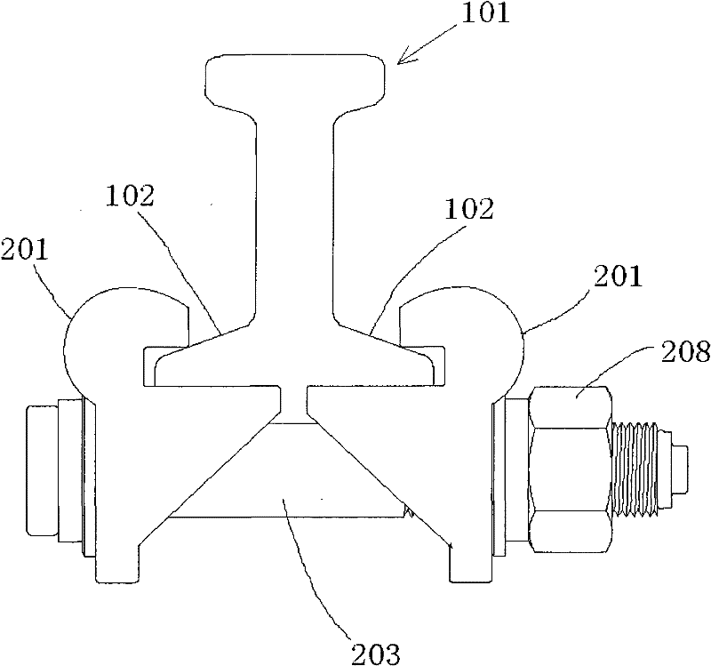 Vibration measurement equipment for rail and measurement system using same