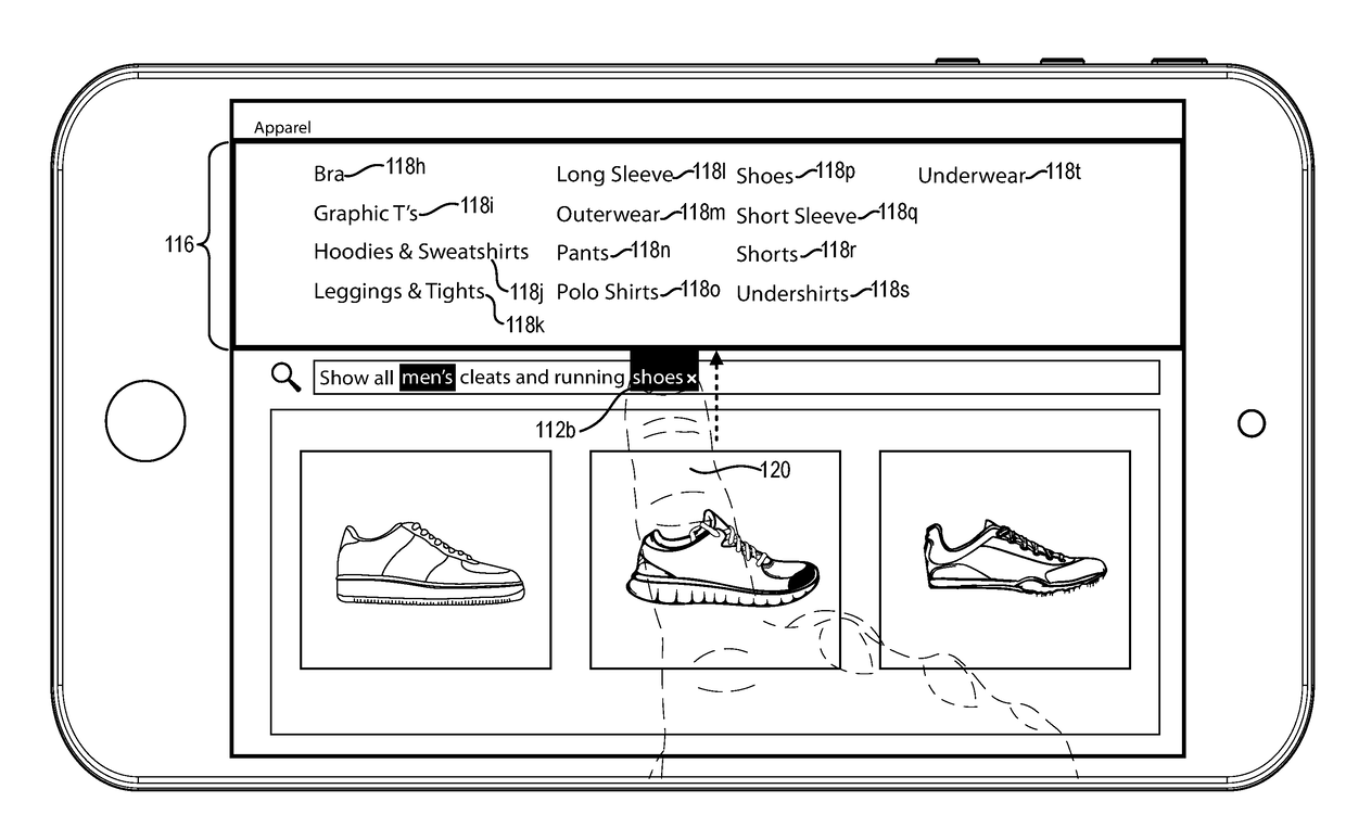 Analyzing search queries to provide potential search query modifications via interactive user-interfaces