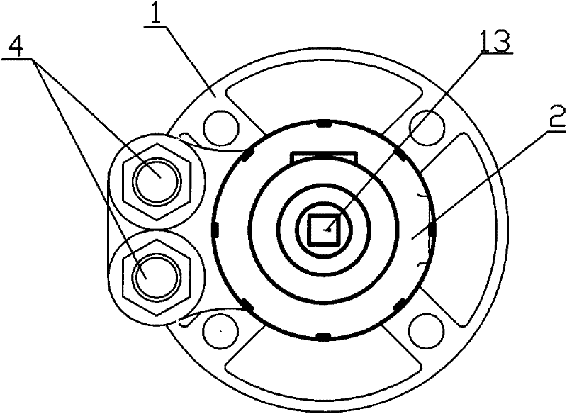 Water-feeding valve of passenger train