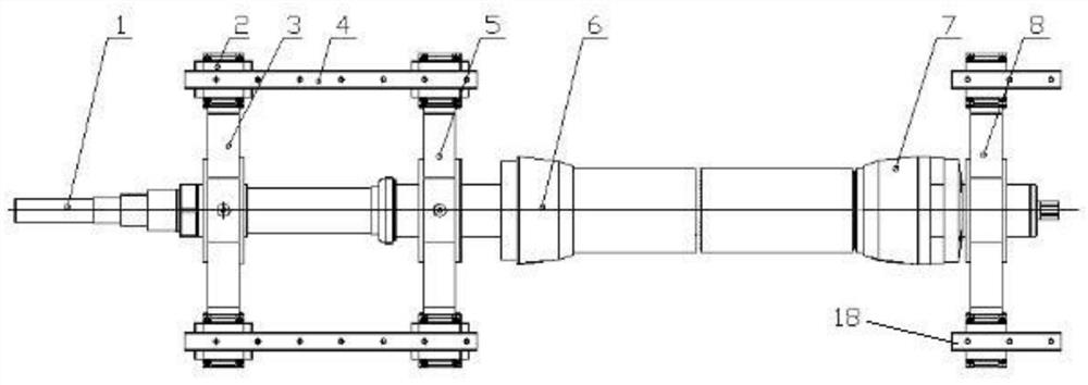 Polisher spindle device and roll changing method