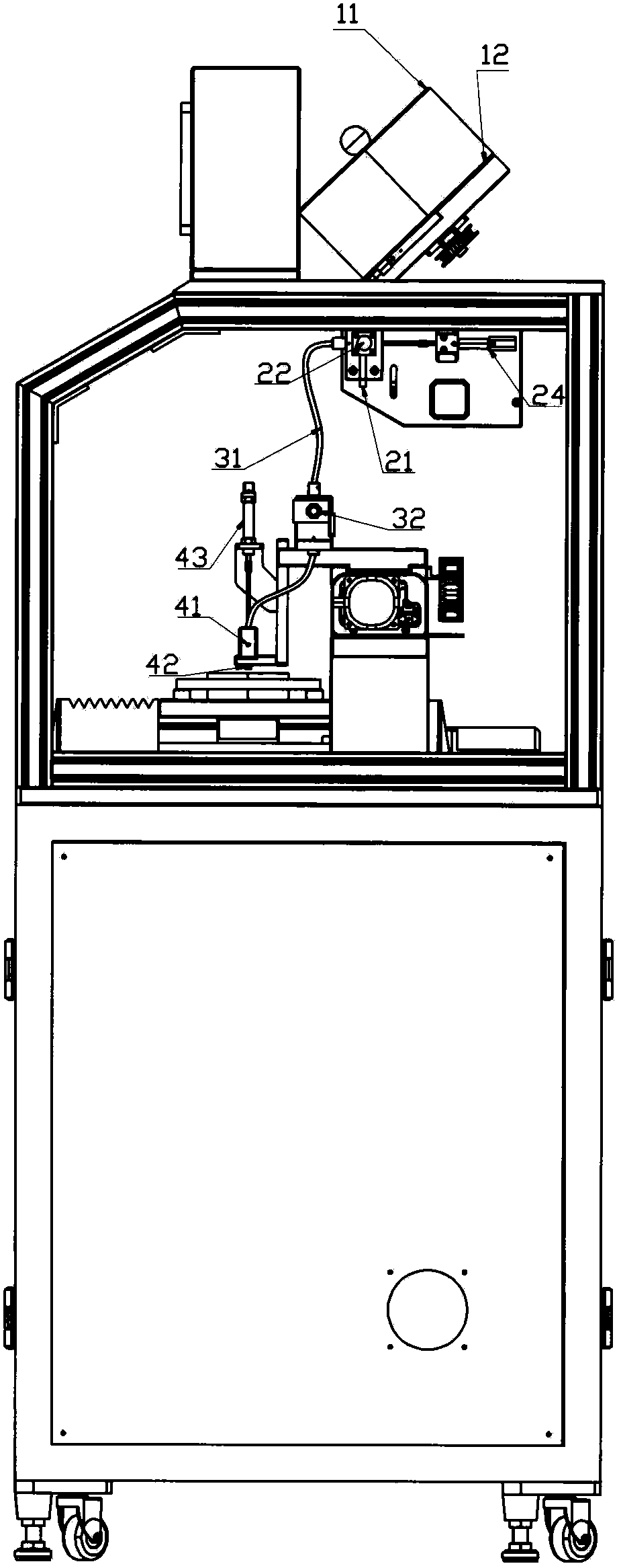 Automatic disk inserting machine