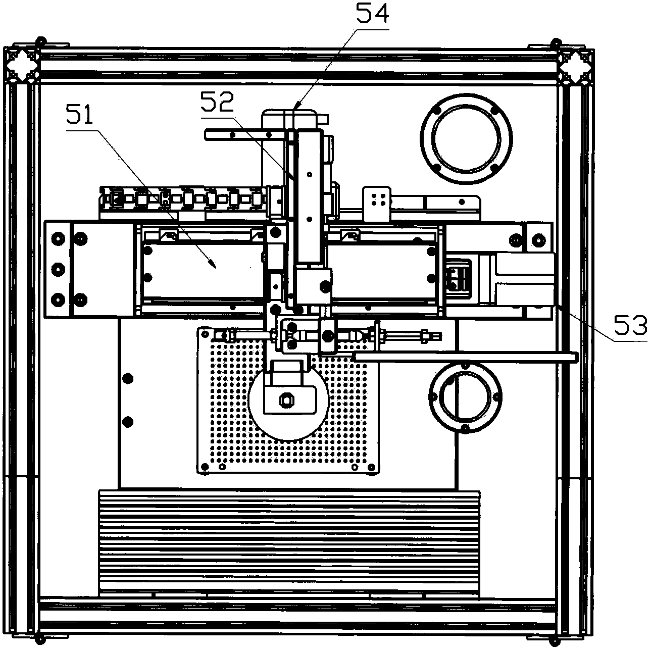 Automatic disk inserting machine