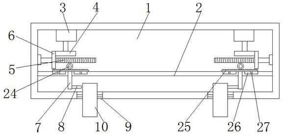 A detection device for industrial machinery parts