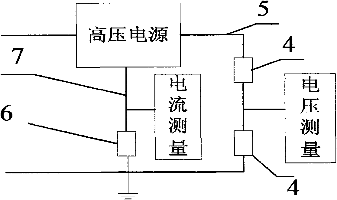 Zinc oxide arrester DC characteristic testing device and method