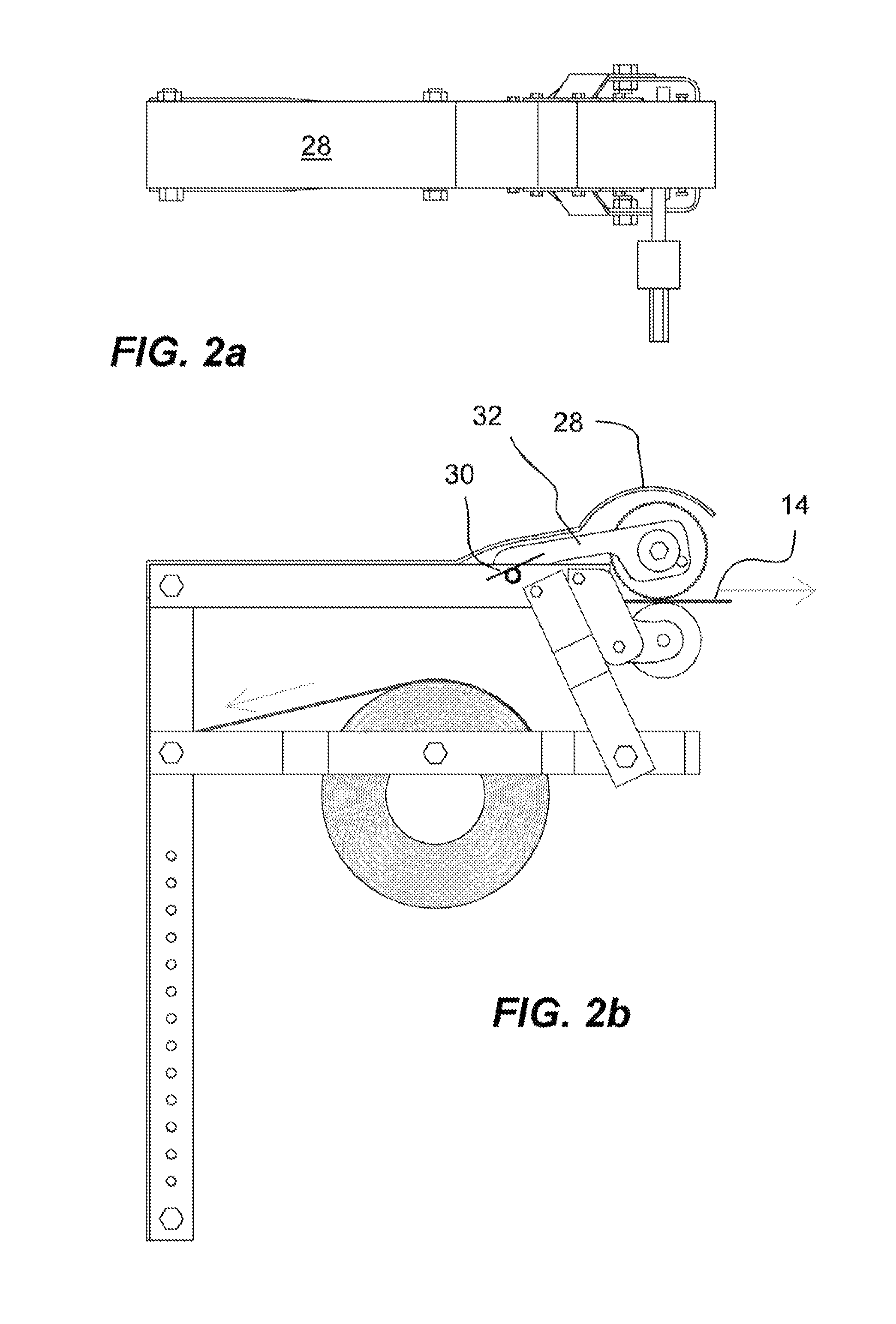 Drywall tape dispenser actuated using a drill