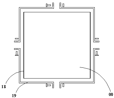 Testing device for rock-soil body under stress and seepage coupling action and methods