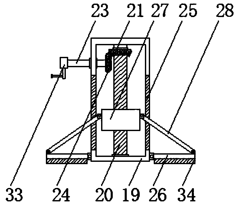 Shock-absorbing base for mechanical equipment