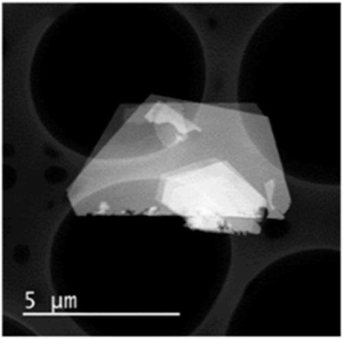 Application of NiPS3 nanosheet in sodium ion battery and sodium ion battery