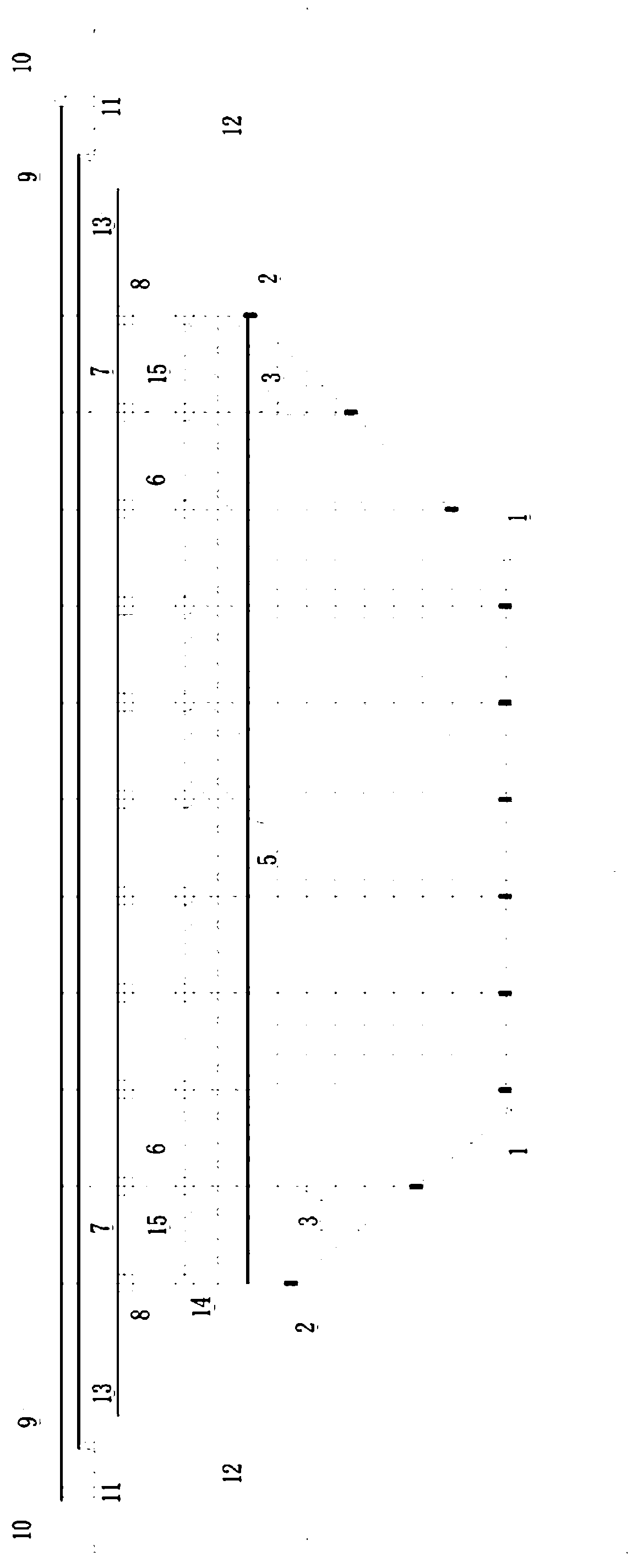 Flexible water stop structure