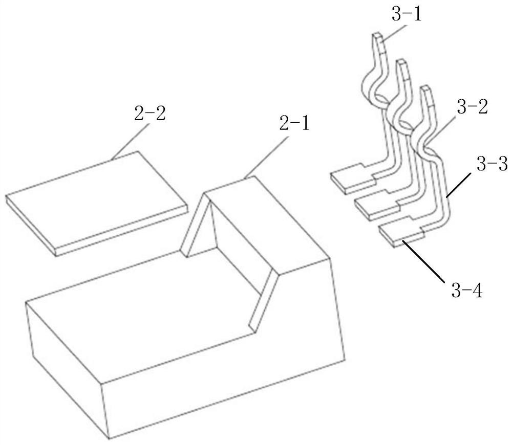 IGBT pin switching device and power assembly