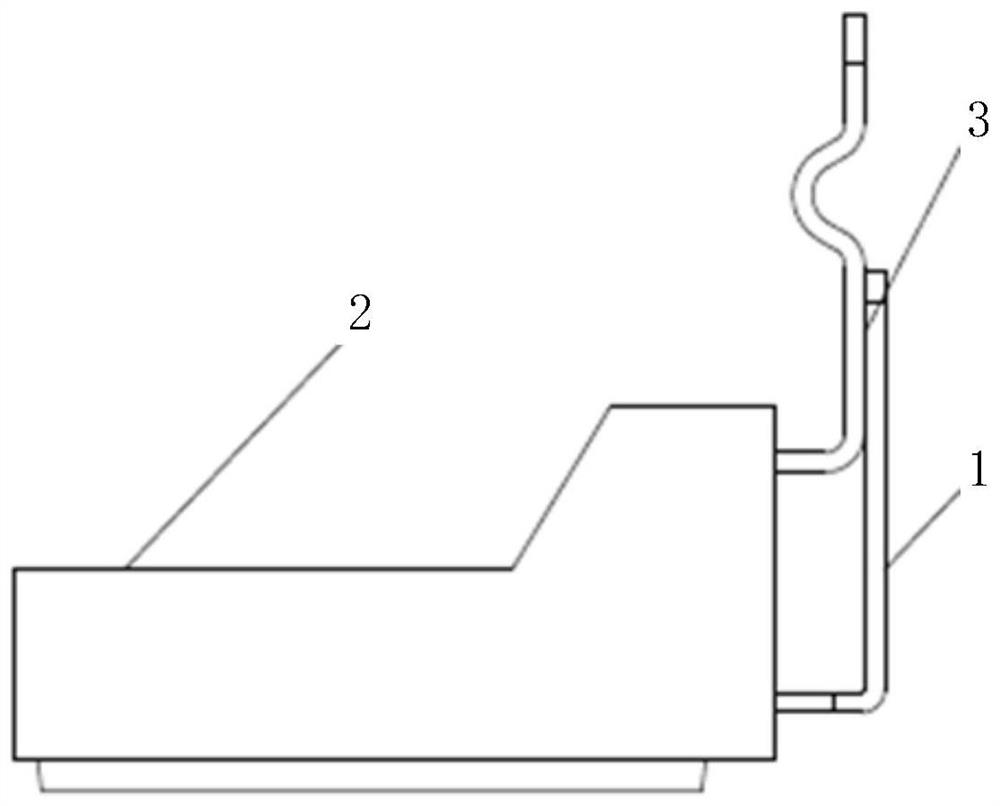 IGBT pin switching device and power assembly