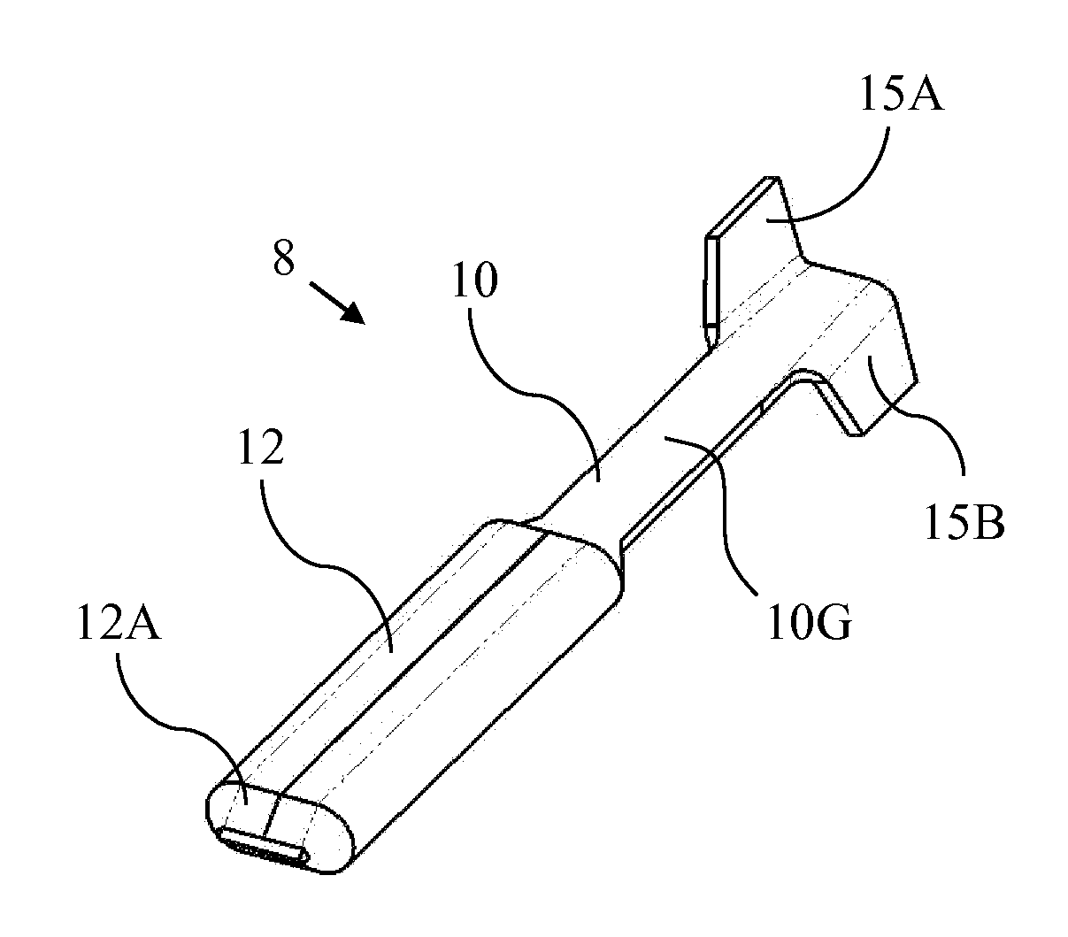 Stackable, Easily Packaged and Aerodynamically Stable Flechette