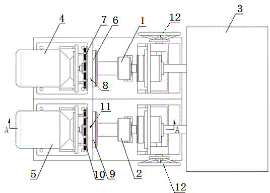 Dual-power input speed reducer based on permanent magnet driving technique and power switching method of dual-power input speed reducer