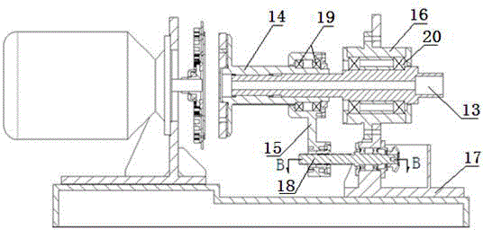 Dual-power input speed reducer based on permanent magnet driving technique and power switching method of dual-power input speed reducer