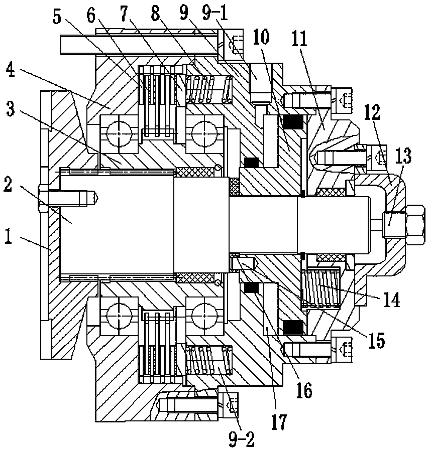 Pneumatic parking brake