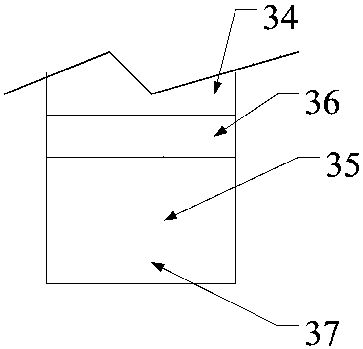 Thermal environment two-way loading test equipment and test method